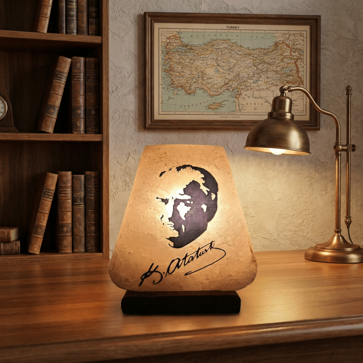 ataturk-acik-01 Atatürk Desenli Tuz Lambası