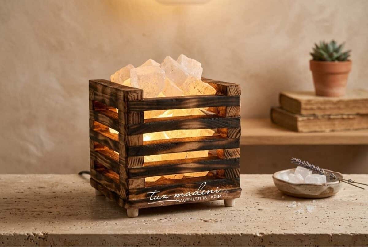 kare-cita-003 Kare Çıtalı Ahşap Tuz Lambası